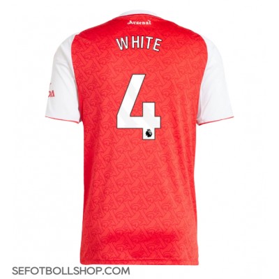 Billiga Arsenal Ben White #4 Hemma fotbollskläder 2025-26 Kortärmad Billiga Arsenal Ben White #4 Hemma fotbollskläder 2025-26 Kortärmad